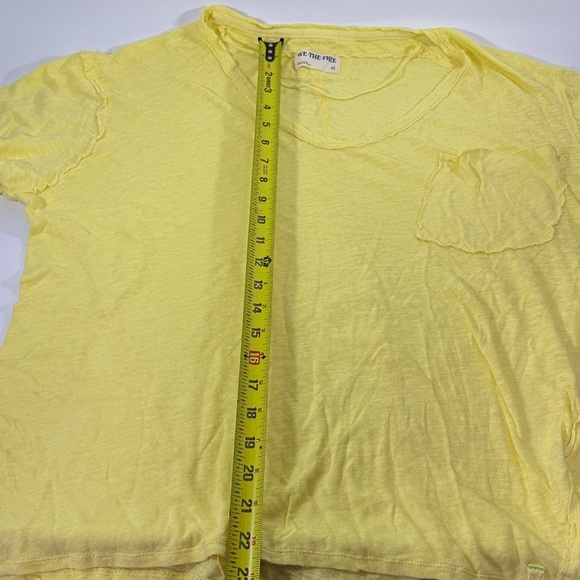 We The Free Light Yellow Knit Top - Picture 5 of 7